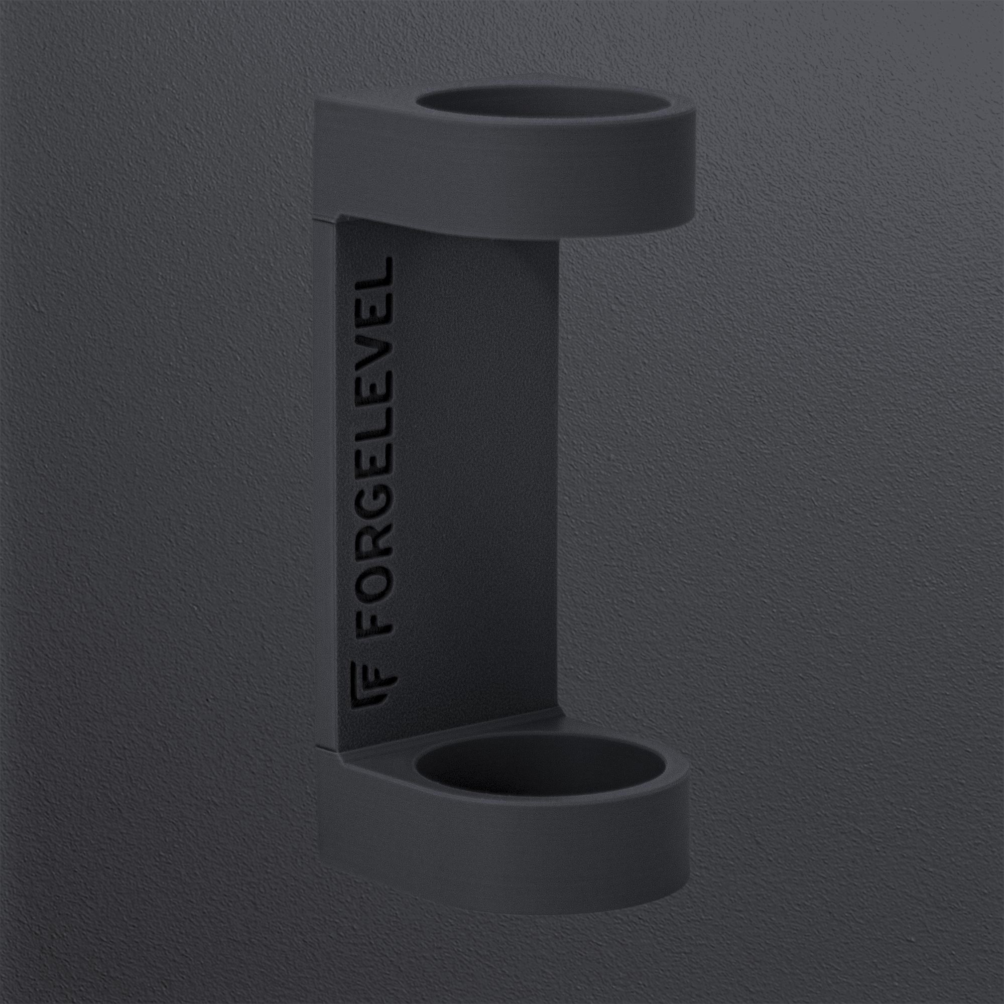 Produktbild Schalldämpferhalter m, in schwarz, mit dunklem Hintergrund