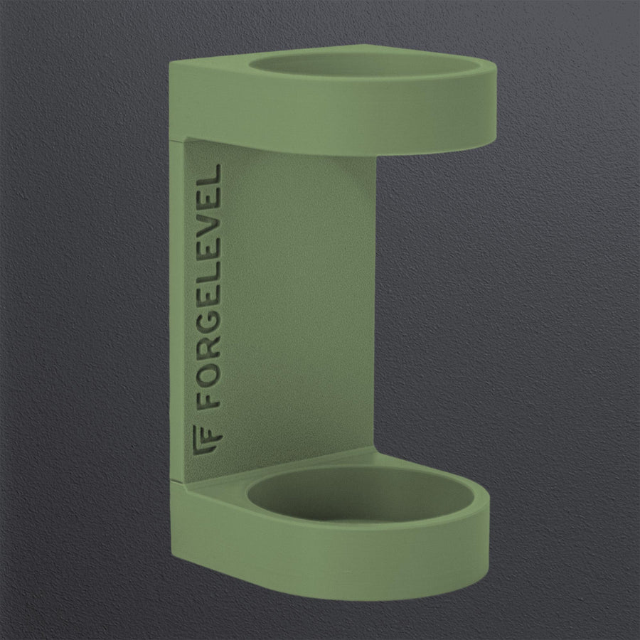 Forgelevel Schalldämpferhalter Mutus – XL - bis Ø 68 mm / Olive